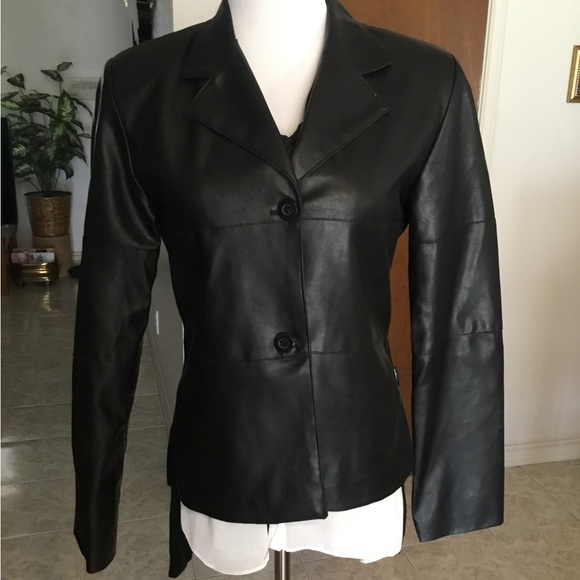 Dollhouse Jackets & Blazers - HOST PICK-DOLLHOUSE BLACK JACKET/ HOT PINK LINING/ LIGHTLY PADDED SHOULDERS/SZ M